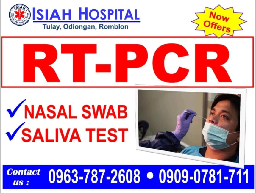 Covid-19 RT-PCR testing now available at Isiah Hospital